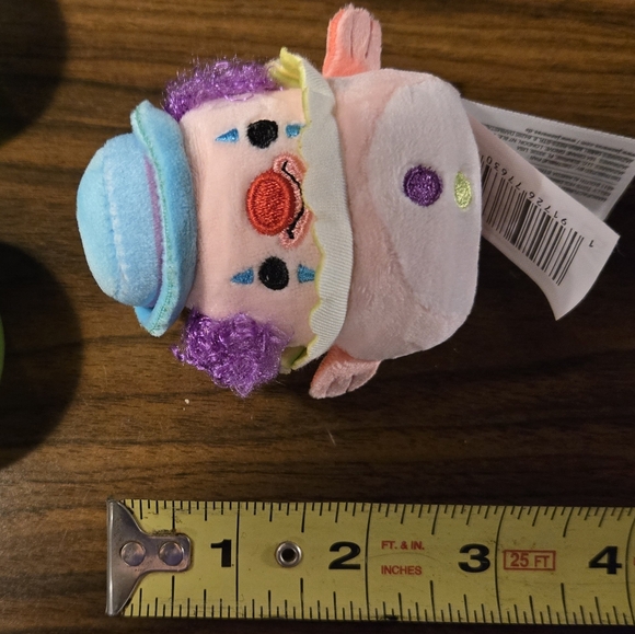Squishmallows Micromallows Noy the Clown Blobfish Plush - Picture 8 of 8